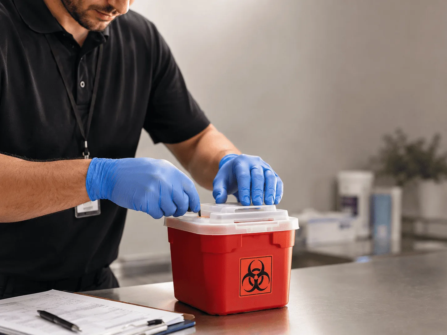 Why choose Sharps Waste Disposal in Merritt, MI